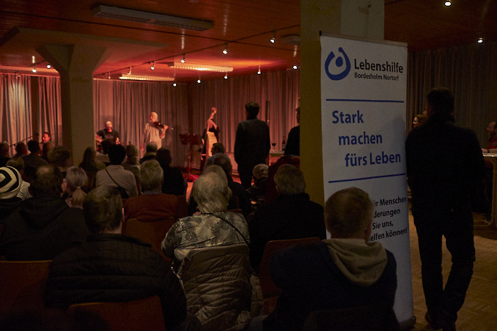 . Konzert für die Lebenshilfe mit !unkenruf am 29.11.2019 in Bordesholm, Wildhofstraße 23, Bürgerhaus, Photo: Michael Slogsnat, Bordesholm.